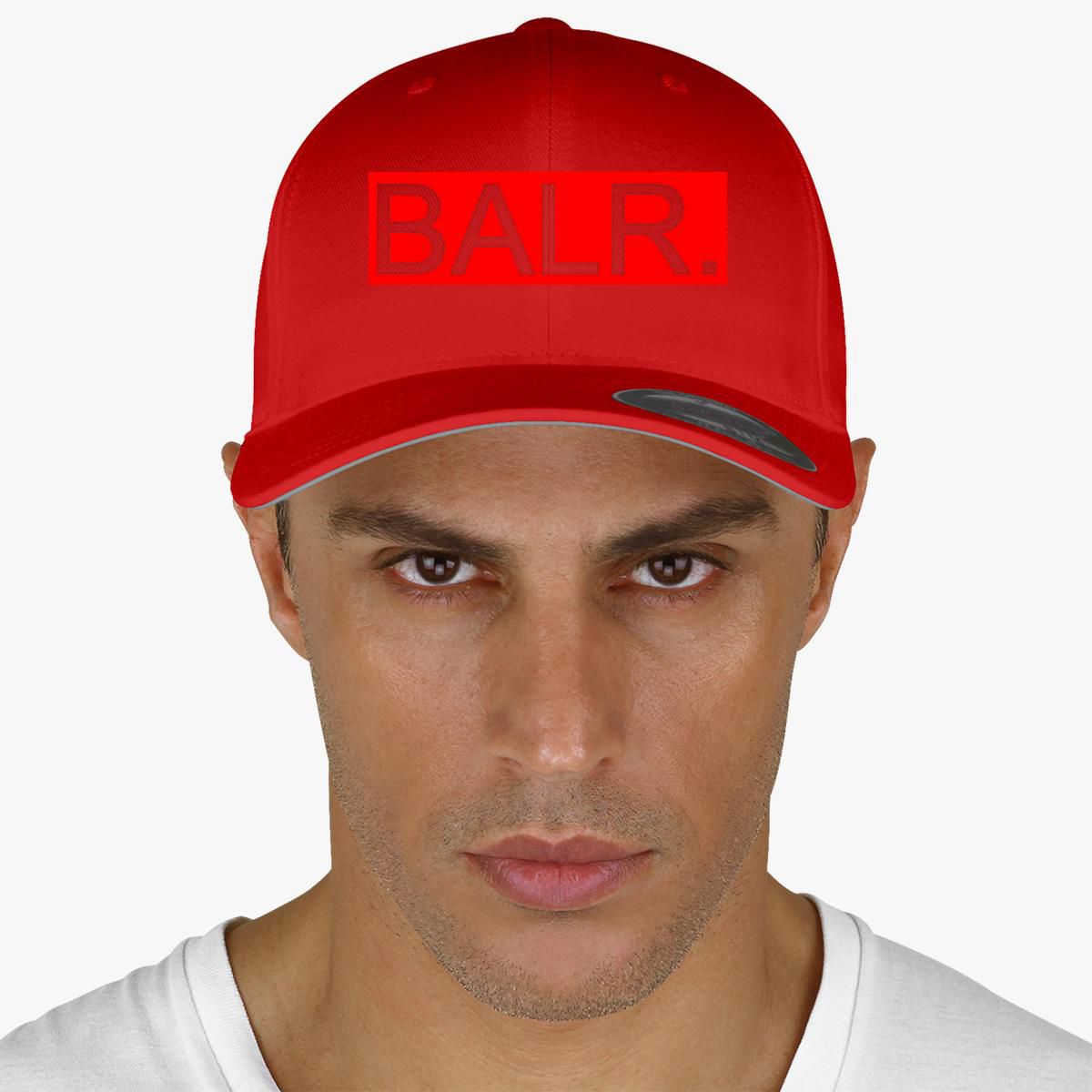 Omgekeerde Wereldvenster voorspelling BALR LOGO Baseball Cap (Embroidered) - Hatsline