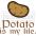 Potato is my life Baseball Cap (Embroidered) art