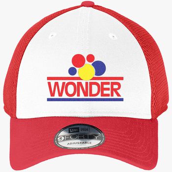 Vintage Wonder Bread New Era Baseball Mesh Cap Embroidered Hatsline Com - roblox bread hat