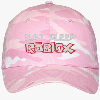 Eat Sleep Roblox Camouflage Cotton Twill Cap Embroidered Hatsline Com - eat sleep roblox bucket hat embroidered hatsline com