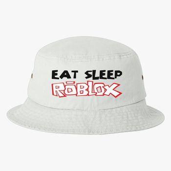 Eat Sleep Roblox Bucket Hat Embroidered Hatsline Com - roblox logo snapback hat embroidered customon