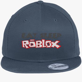 Eat Sleep Roblox New Era Snapback Cap Embroidered Hatsline Com - roblox snapback hat embroidered hatslinecom
