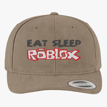 Eat Sleep Roblox Brushed Cotton Twill Hat Embroidered Hatsline Com - dj hats roblox