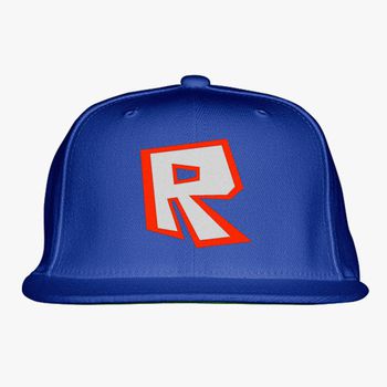 Roblox Snapback Hat Embroidered Hatslinecom - roblox blue hat