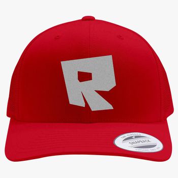 Roblox Logo Retro Trucker Hat Embroidered Hatsline Com - custom hats roblox