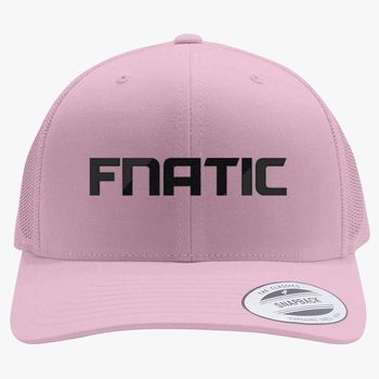 Fnatic Logo Retro Trucker Hat Embroidered Hatslinecom - roblox logo trucker hat embroidered hatslinecom