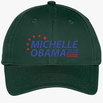 Michelle Obama 2020 Youth Six Panel Twill Cap Embroidered Hatsline Com - roblox obama hat