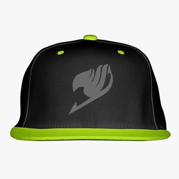 Fairy Tail Snapback Hat Embroidered Hatsline Com - neoon green fairy tail roblox