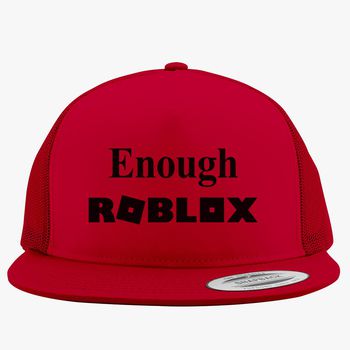 Enough Roblox Trucker Hat Embroidered Hatsline Com - roblox girl with orange beanie