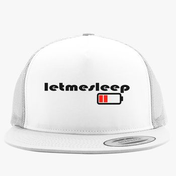 Sleep Trucker Hat Embroidered Hatsline Com - eat sleep roblox snapback hat embroidered customon