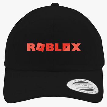 roblox logo snapback hat embroidered customon