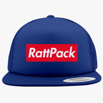 Rattpack Supreme Logo Foam Trucker Hat Hatsline Com - trucker song roblox