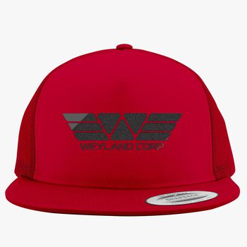 Weyland Yutani corporation Alien Half mesh retro trucker baseball cap hat