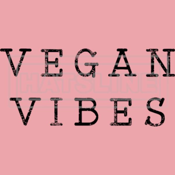Vegan Vibes funny cute tee quote tee hipster tee funny Distressed Cotton  Twill Cap (Embroidered) 