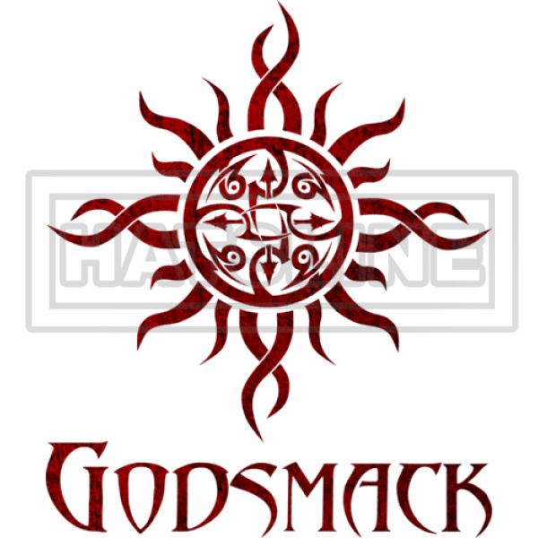 Godsmack New Tribal Logo Dirty Red Youth T Shirt Hatsline Com - guava juice roblox apron customon