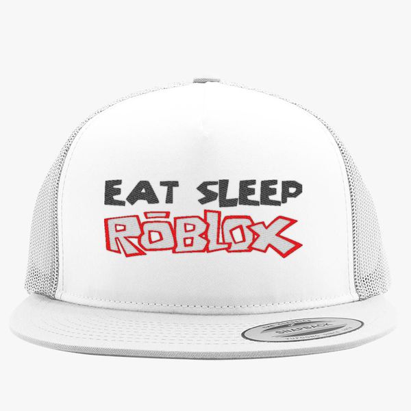 Eat Sleep Roblox Trucker Hat Embroidered Hatsline Com