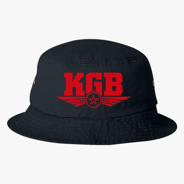 Soviet Kgb Logo Bucket Hat Embroidered Hatsline Com - custom kgb roblox