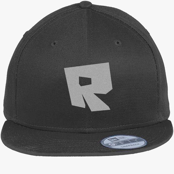 Roblox Logo New Era Snapback Cap Embroidered Hatsline Com - images of black roblox logo