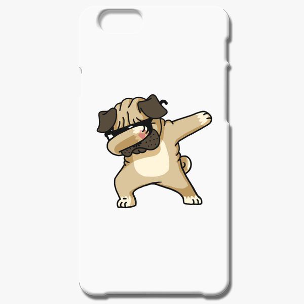 Dabbing Pug - Cute Funny Dog Dab iPhone 6/6S Case 