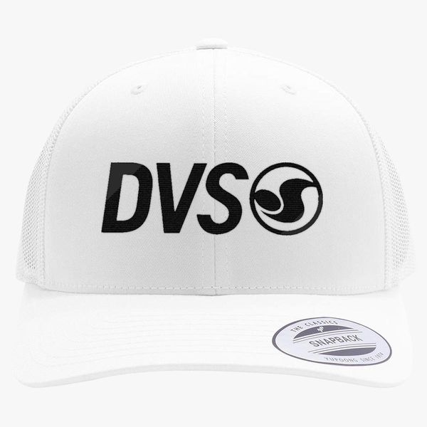 Dvs Logo Retro Trucker Hat Embroidered Hatslinecom - roblox logo trucker hat embroidered hatslinecom