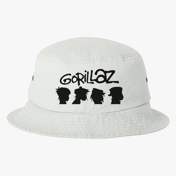 Gorillaz Bucket Hat Embroidered Hatslinecom - roblox logo bucket hat embroidered customon