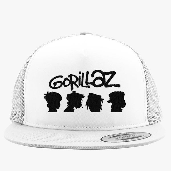 Gorillaz Trucker Hat Embroidered Hatslinecom - roblox logo trucker hat embroidered hatslinecom