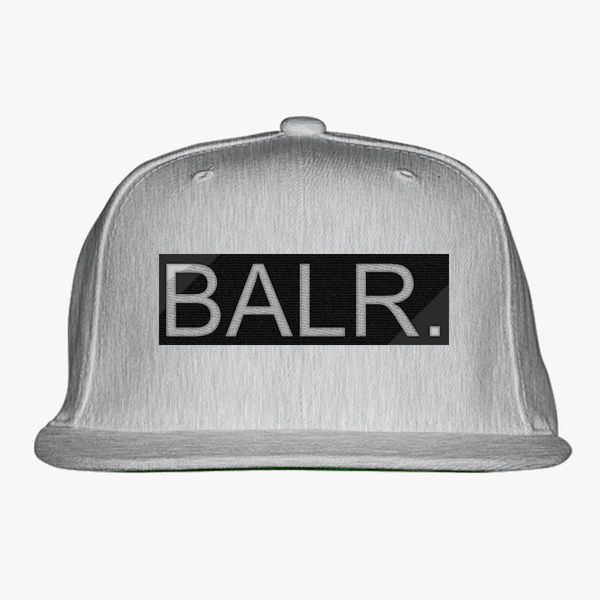 vervolging Site lijn Geschikt BALR LOGO BLACK Snapback Hat (Embroidered) - Hatsline