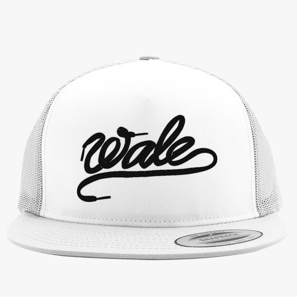 Wale Logo Trucker Hat Embroidered Hatsline Com - roblox logo snapback hat embroidered customon