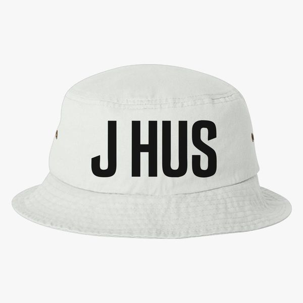 J Hus Logo Bucket Hat Embroidered Hatslinecom - roblox logo bucket hat embroidered customon
