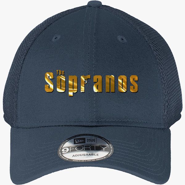 The Sopranos Gold Edition Logo New Era Baseball Mesh Cap Hatsline Com