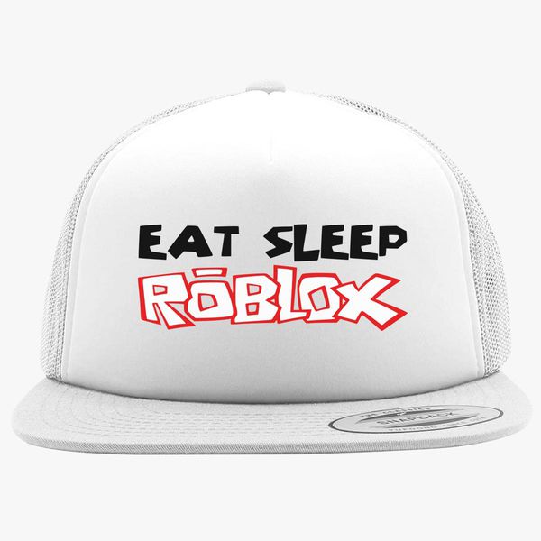 Eat Sleep Roblox Foam Trucker Hat Hatslinecom - login to roblox eat