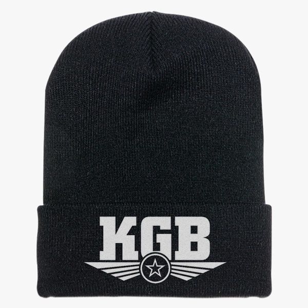 Soviet Kgb Logo Knit Cap Embroidered Hatsline Com - soviet hat roblox