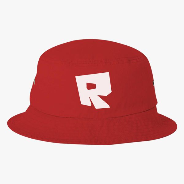 Roblox Logo Bucket Hat Embroidered Hatsline Com