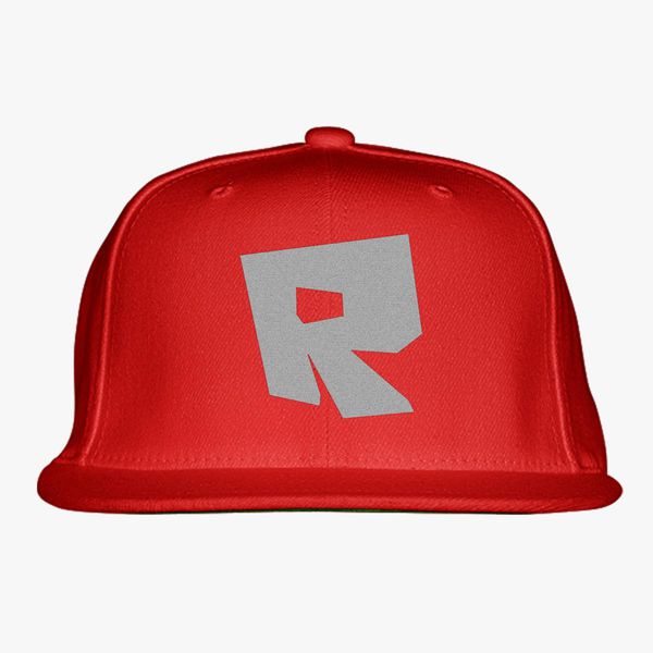 Roblox Logo Snapback Hat Embroidered Hatslinecom - 
