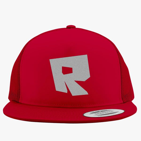 Roblox Logo Trucker Hat Embroidered Hatsline Com - roblox logo trucker hat embroidery more