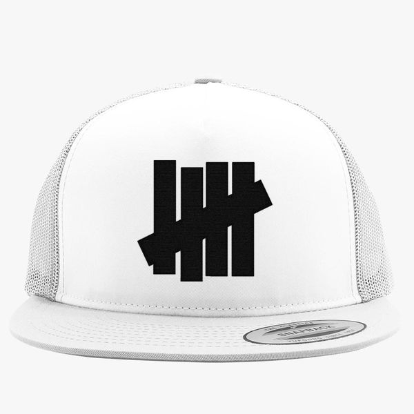 Undefeated Logo Trucker Hat Embroidered Hatslinecom - roblox logo bucket hat embroidered customon